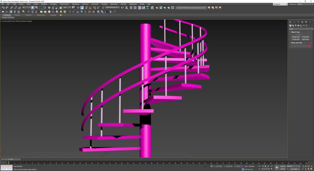 scale 3D Studio Max