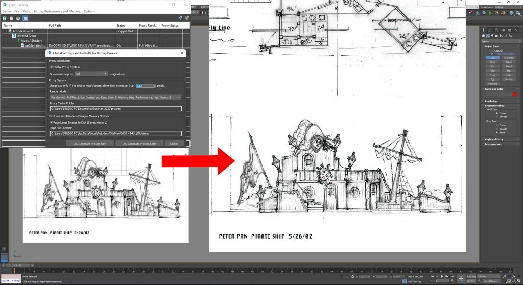 Asset tracking 3d studio max