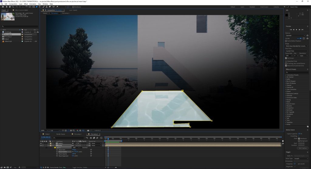 Correzione materiali e texture con After Effects