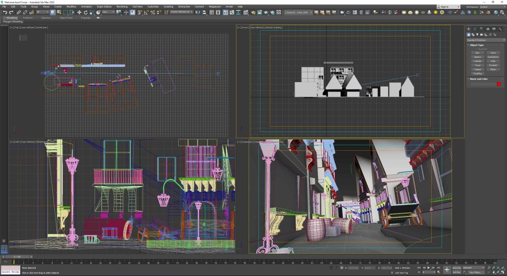 Interfaccia grafica 3DS Max