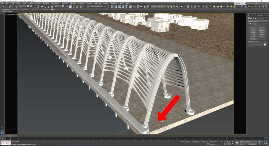 griglia di lavoro 3ds max architettura