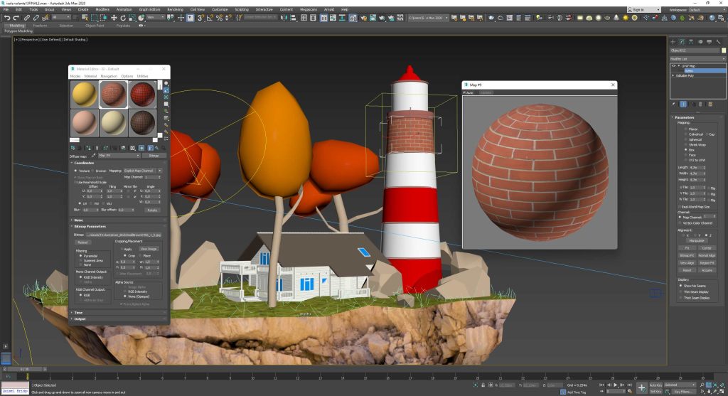 texture e coordinate di mappatura 3DS Max