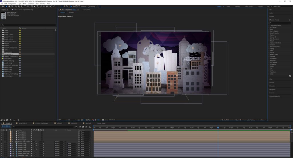 Motion graphics per sigle e titolazioni con After Effects