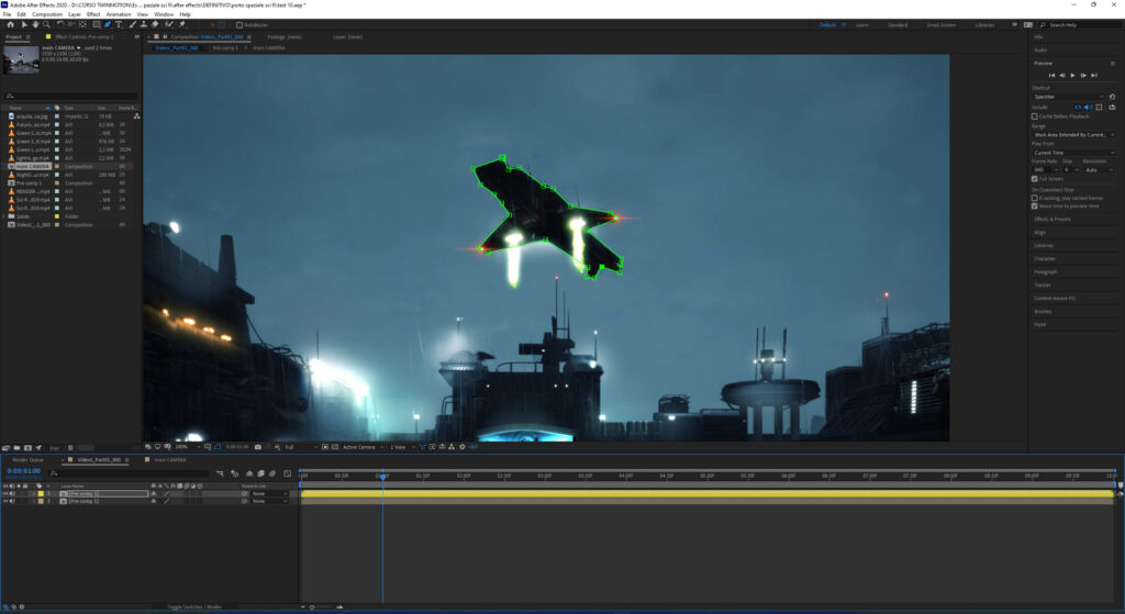 Rotoscoping maschera astronave con After Effects 1024x559 1