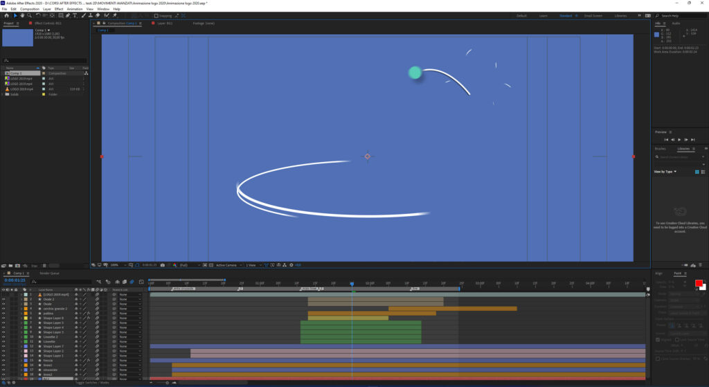 tempistiche di animazione grafiche con After Effects 1024x559 1