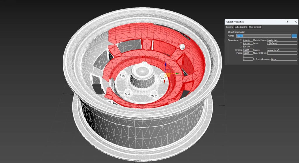 Composizione e proprietà di un modello 3D