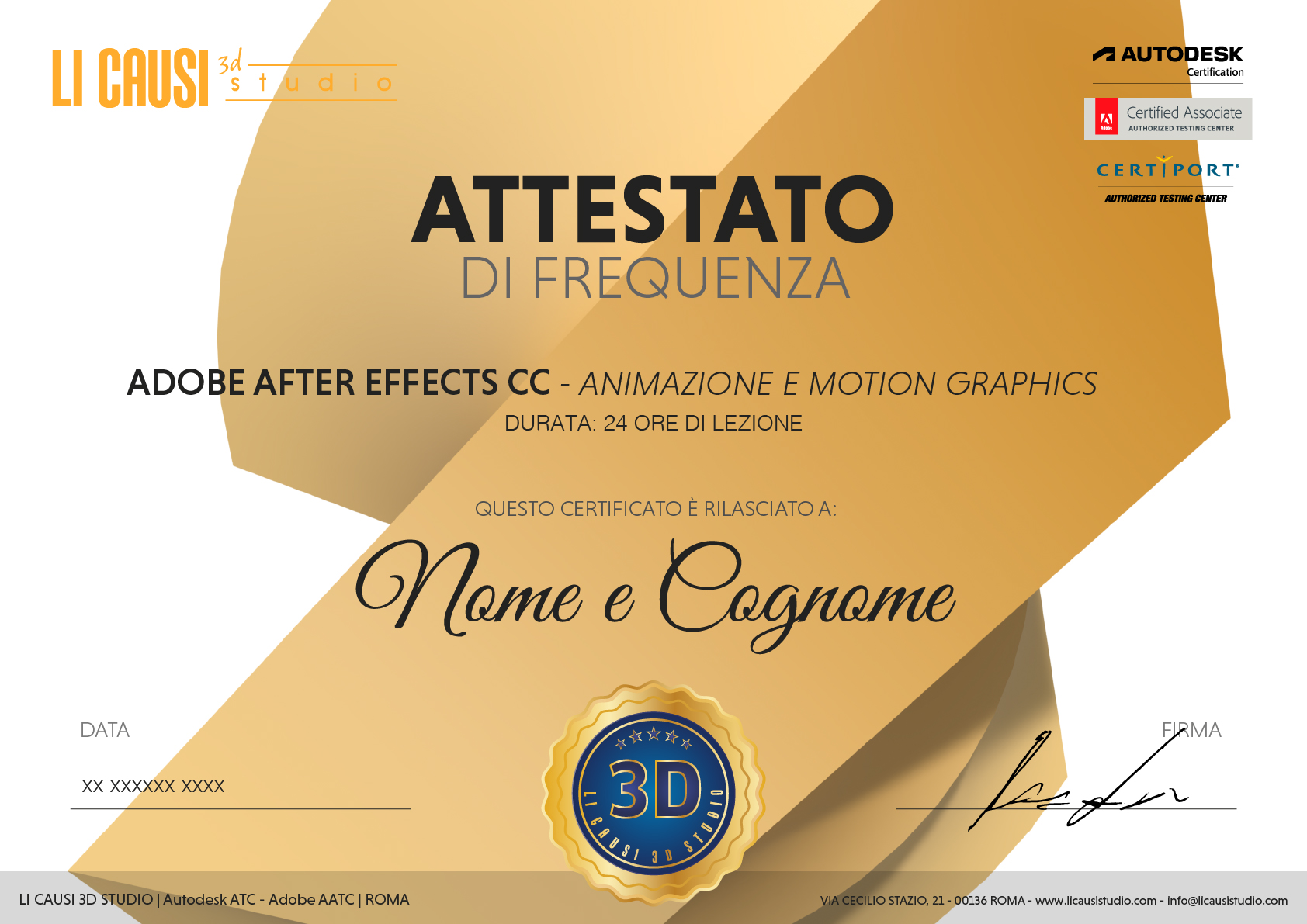 AFTER EFFECTS Animazione e Motion Graphics@2x 100