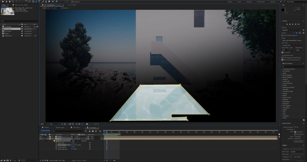 Correzione materiali e texture con After Effects 1024x558 1