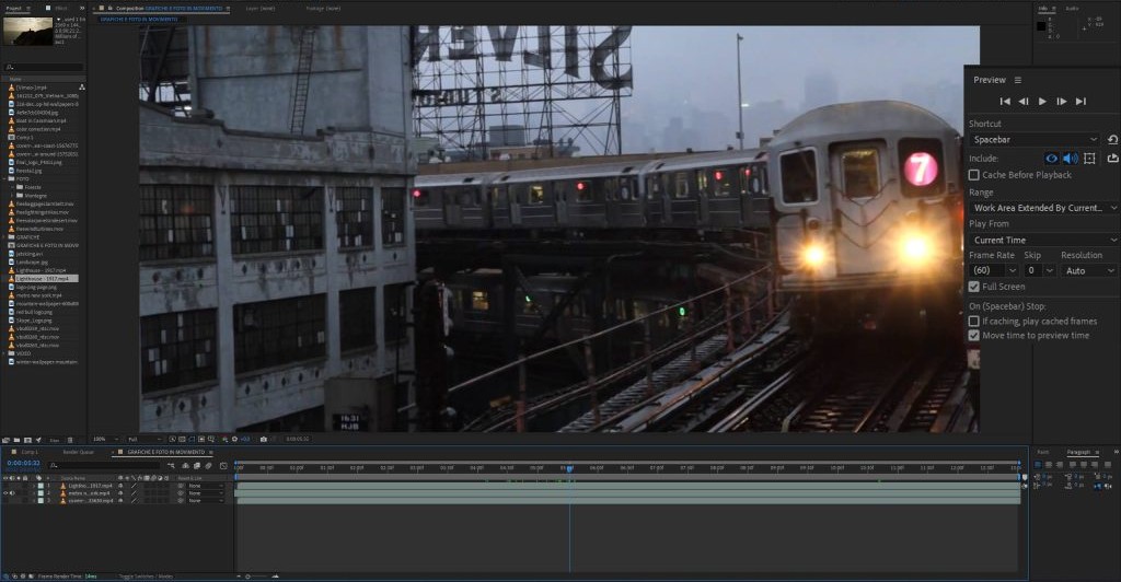 Il Pannello preview di After Effects 1024x558 1