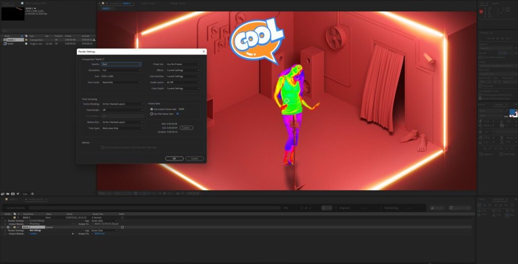 Impostazioni di rendering con After Effects 1024x550 2