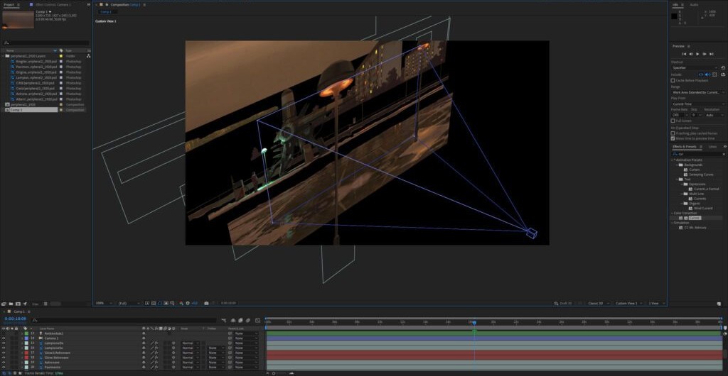La camera 3D di After Effects 1024x557 1