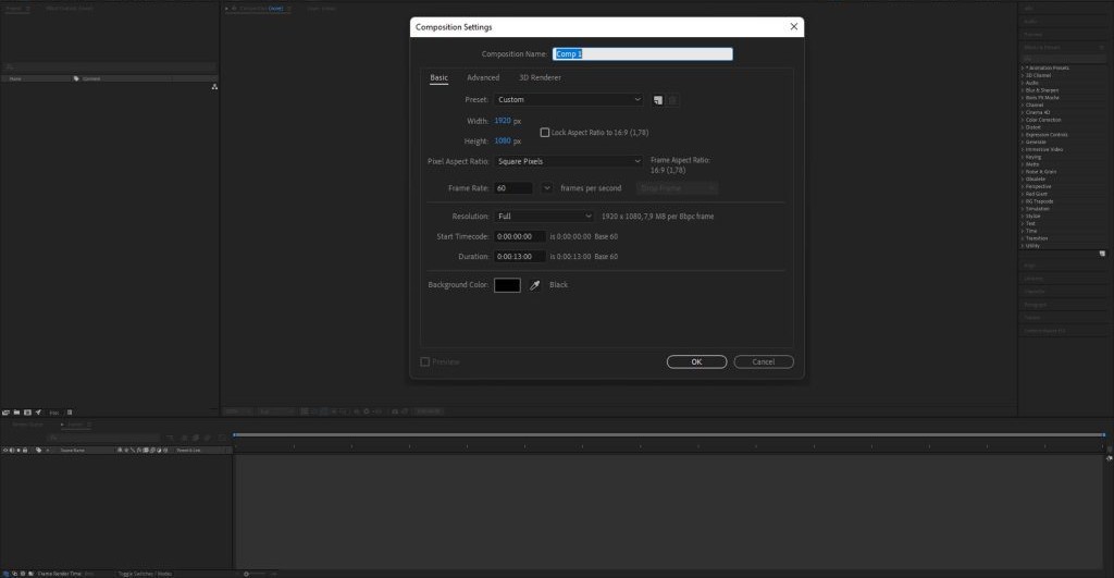 Pannello composizione After Effects 1024x557 1