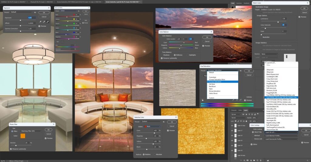 Post produzione avanzata con Photoshop sui render 1024x557 1