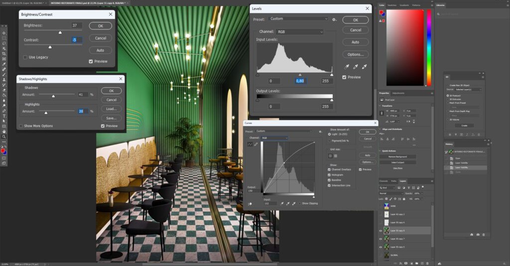 Post produzione di base per i render con Photoshop 1024x557 1