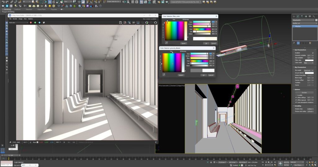 V Ray sun Chipperfield rendering con 3D Studio Max 1024x557 1