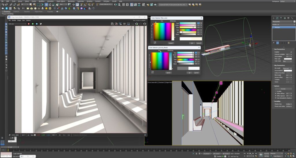 V Ray sun Chipperfield rendering con 3D Studio Max 1024x557 2