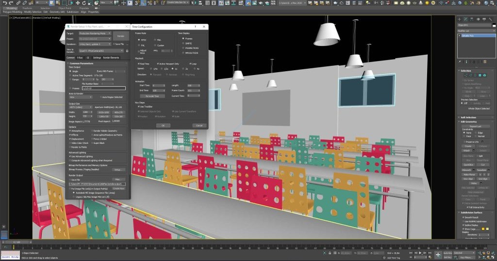 menu time configuration 3D Studio Max 1024x558 1