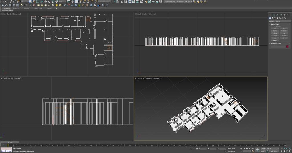 schermata lavoro 3DS Max 1024x557 1